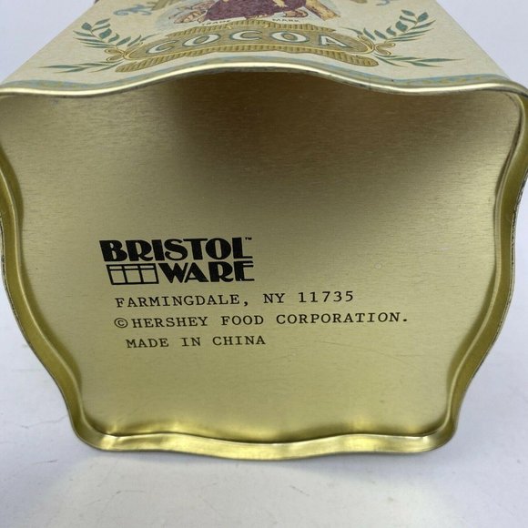 Vintage Cherub Hersheys Cocoa Tin Container - Picture 4 of 9